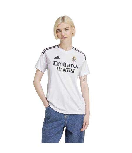 Maillot Domicile Motif/style Real Madrid Cf 24/25 Homme Blanc Adidas