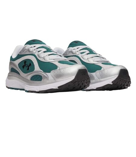 Baskets Motif/style Sportif Tech Homme Vert Gris Pâle Noir Under Armour