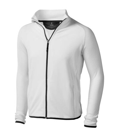 Mens brossard micro fleece white Elevate