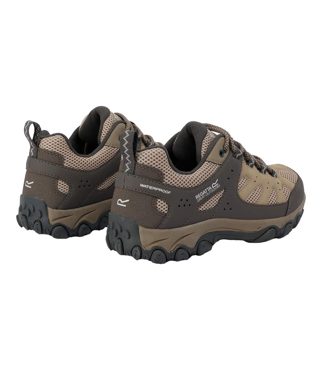 Chaussures De Marche Edgepoint Femme Taupe Clair Marron Regatta-2