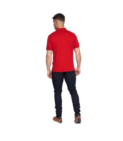 Polo feltar homme rouge Duck and Cover Duck and Cover