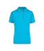 Polo Femme Turquoise Pâle Blanc James And Nicholson-1