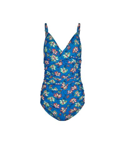 Womens/ladies penelope one piece swimsuit blue Weird Fish