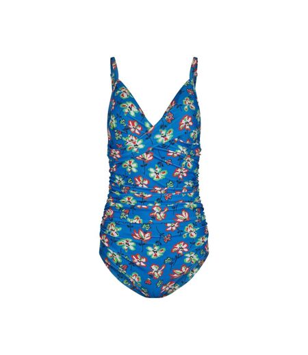 Womens/ladies penelope one piece swimsuit blue Weird Fish