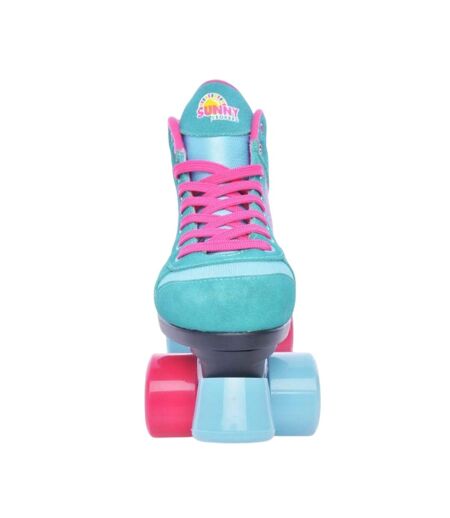 Patins À Roulettes Alignées Motif/style Léopard Sunny Enfant 34 Fr Multicolore Tempish