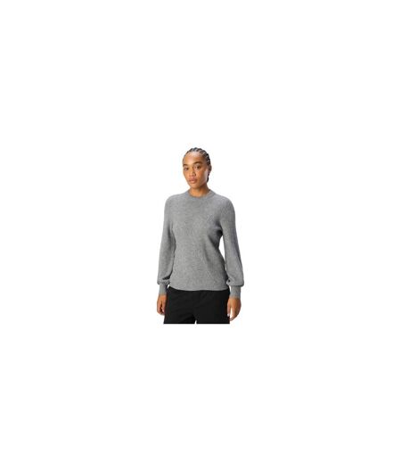Womens/ladies Crew Neck Regular Jumper Medium Grey Object