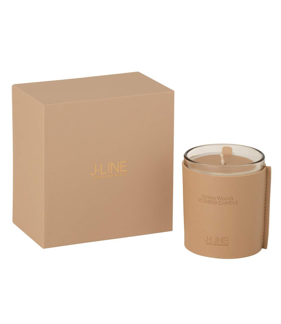 Bougie Parfumée Scented 14cm Ochre Woods-3