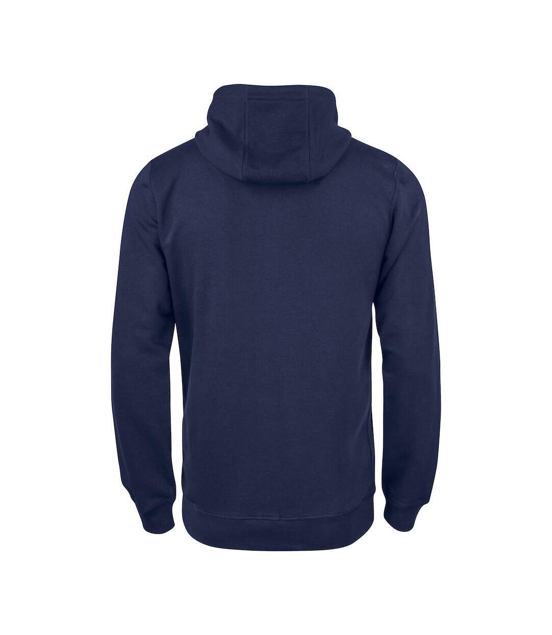 Sweat À Capuche Premium Oc Homme Bleu Marine Foncé Clique-2