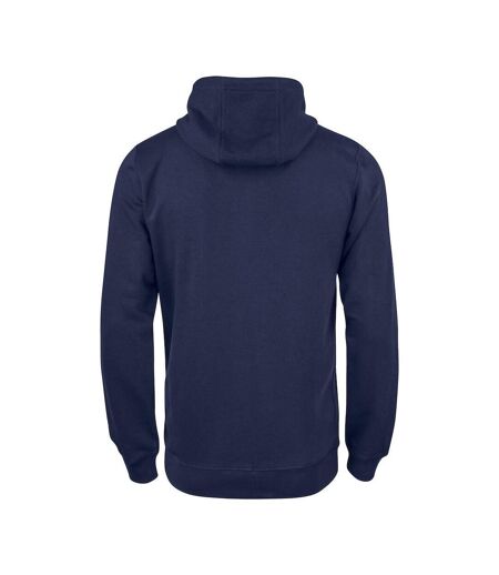 Sweat À Capuche Premium Oc Homme Bleu Marine Foncé Clique