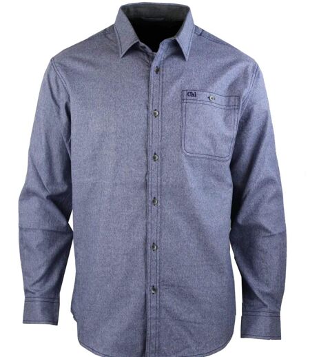 Chemise à carreaux manches longues TEVA1
