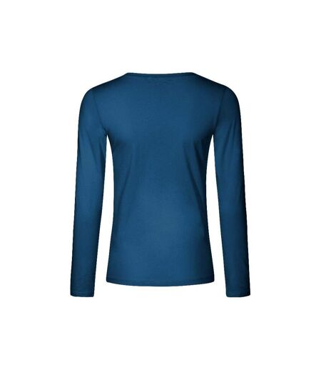 T-shirt Femme Bleu Pétrole X.O By Promodoro