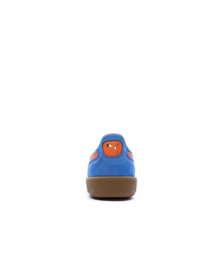 Baskets bleu/orange homme puma palermo