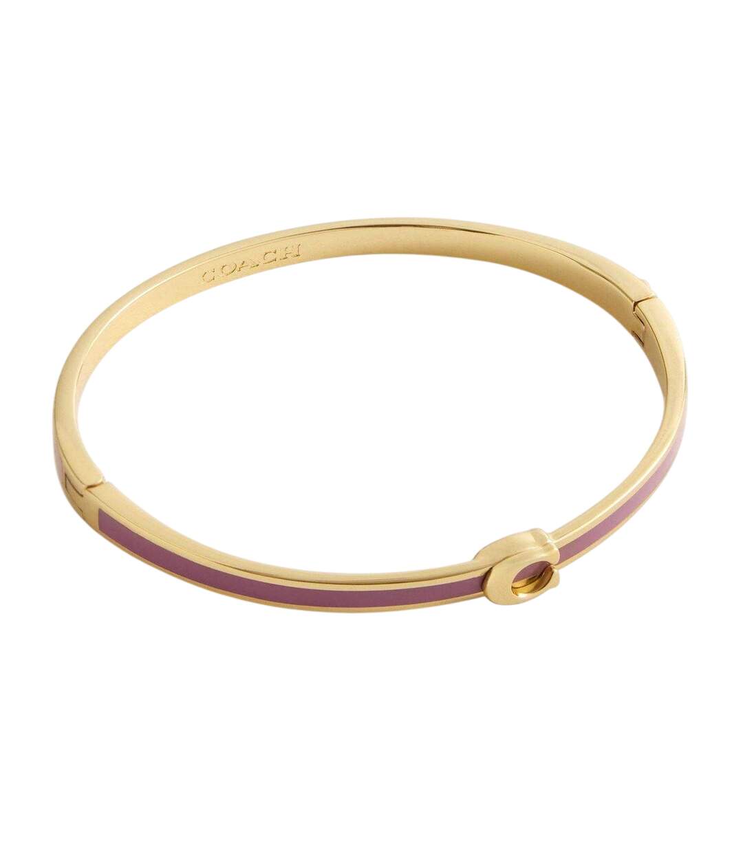 Bracelet Poli Femme Taille Unique Rose Jaune Or Coach-1