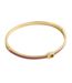 Bracelet Poli Femme Taille Unique Rose Jaune Or Coach-1