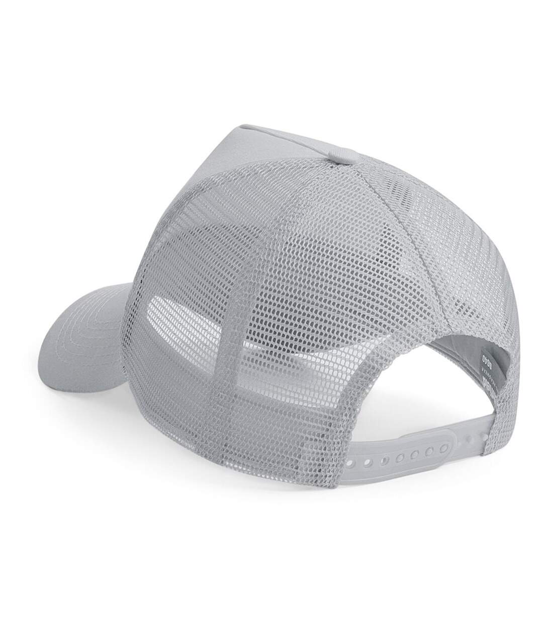 Casquette homme rouge/blanc Beechfield-4