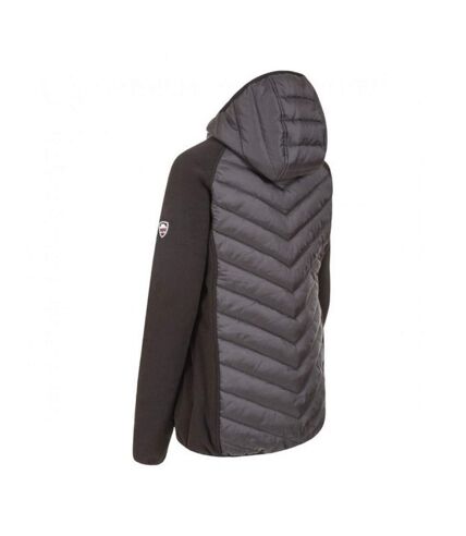 Trespass Womens/Ladies Boardwalk Padded Hooded Fleece Jacket (Black) - UTTP3537