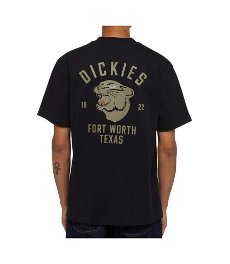 T-shirt noir homme dickies panther - l