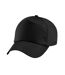 Childrens/kids original 5 panel cap black Beechfield-1