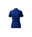 Womens/ladies Resist Heavyweight Polo Shirt Blue Rimeck-3