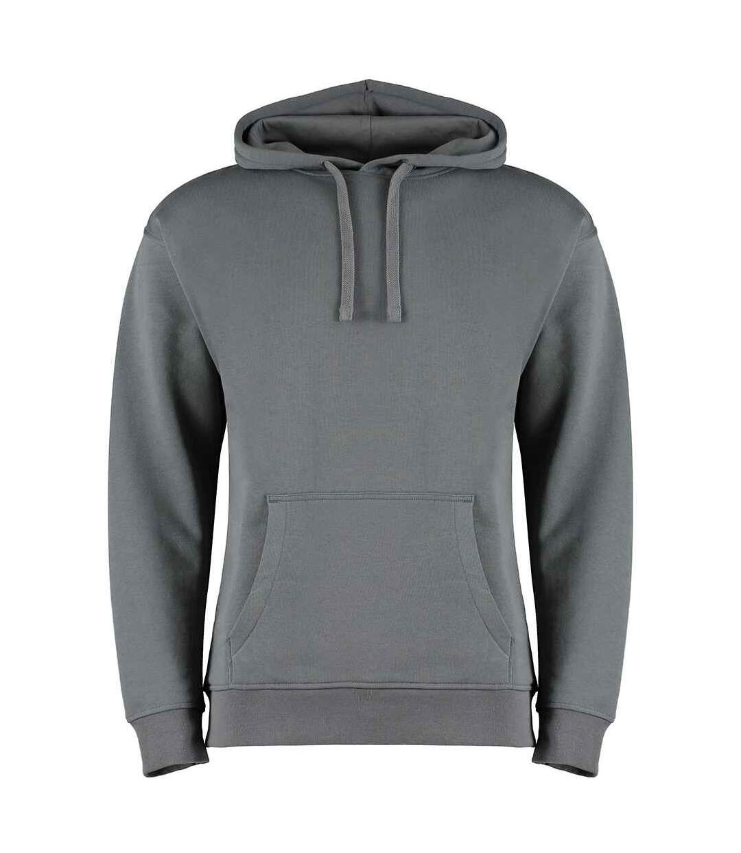 Mens Hoodie Dark Grey Kustom Kit-2