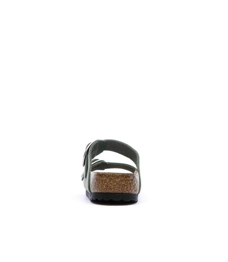 Sandales vertes mixte birkenstock arizona