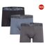 Pack Of 3  Mens Boxer Shorts  Blue Grey Black Emporio Armani-1
