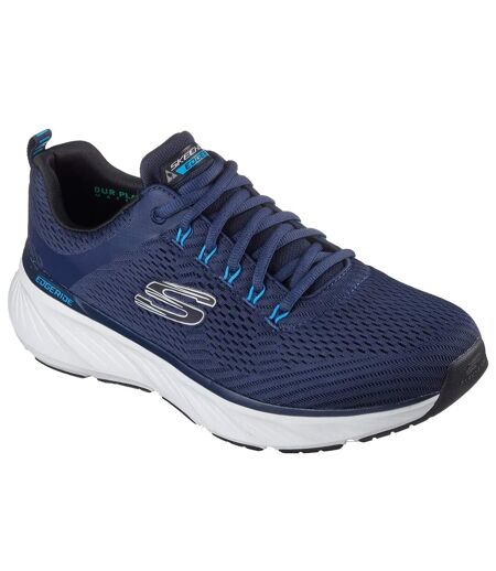 Mens Edgeride Contention Relaxed Fit Trainers Navy Blue Skechers