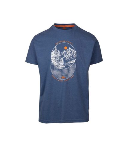 Trespass - T-shirt FLAGEL - Homme (Bleu indigo Chiné) - UTTP6288