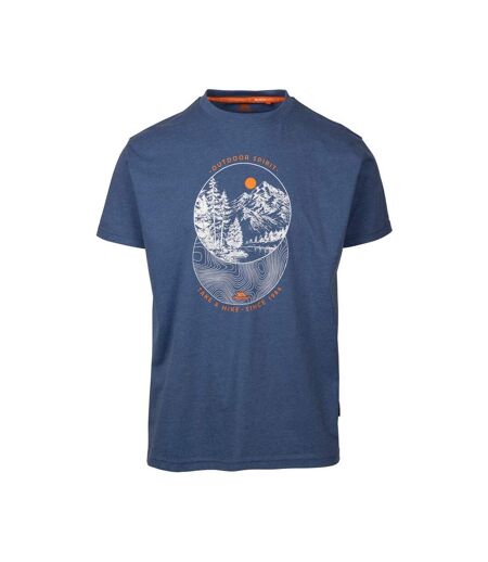 Trespass Mens Flagel Casual T-Shirt (Indigo Blue Marl) - UTTP6288