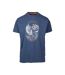 Trespass Mens Flagel Casual T-Shirt (Indigo Blue Marl)