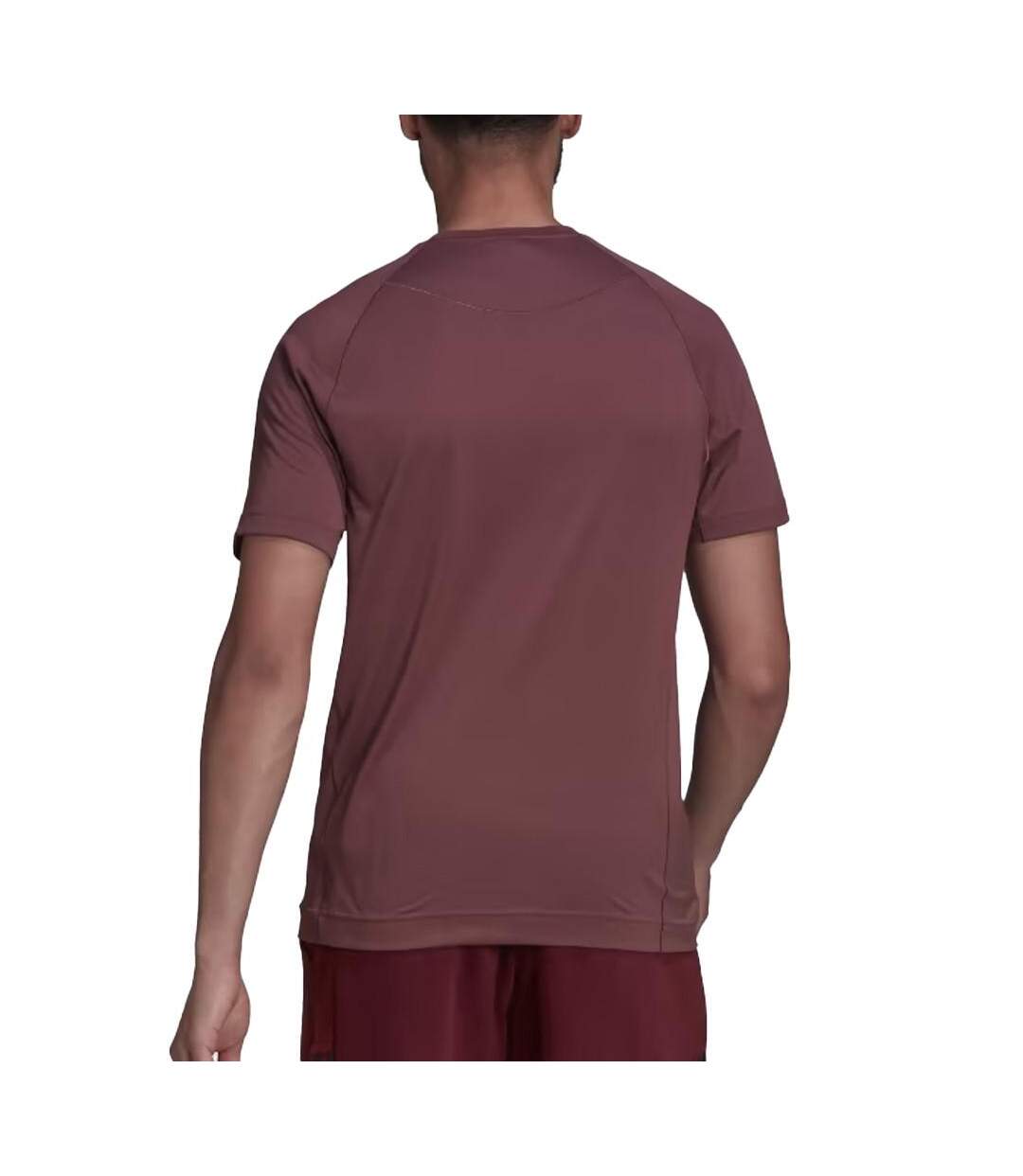 T-shirt Bordeaux Homme Adidas M Yoga Tee - M