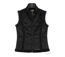 MAYFLOWER 828070U001 - Gilet sans manches noir en suédine : l'élégance du toucher velours-2