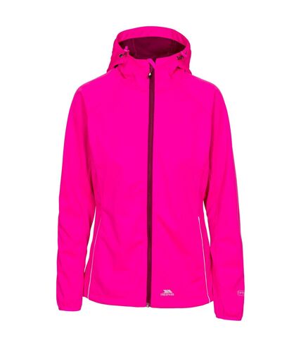 Siseley veste softshell imperméable femme rose Trespass