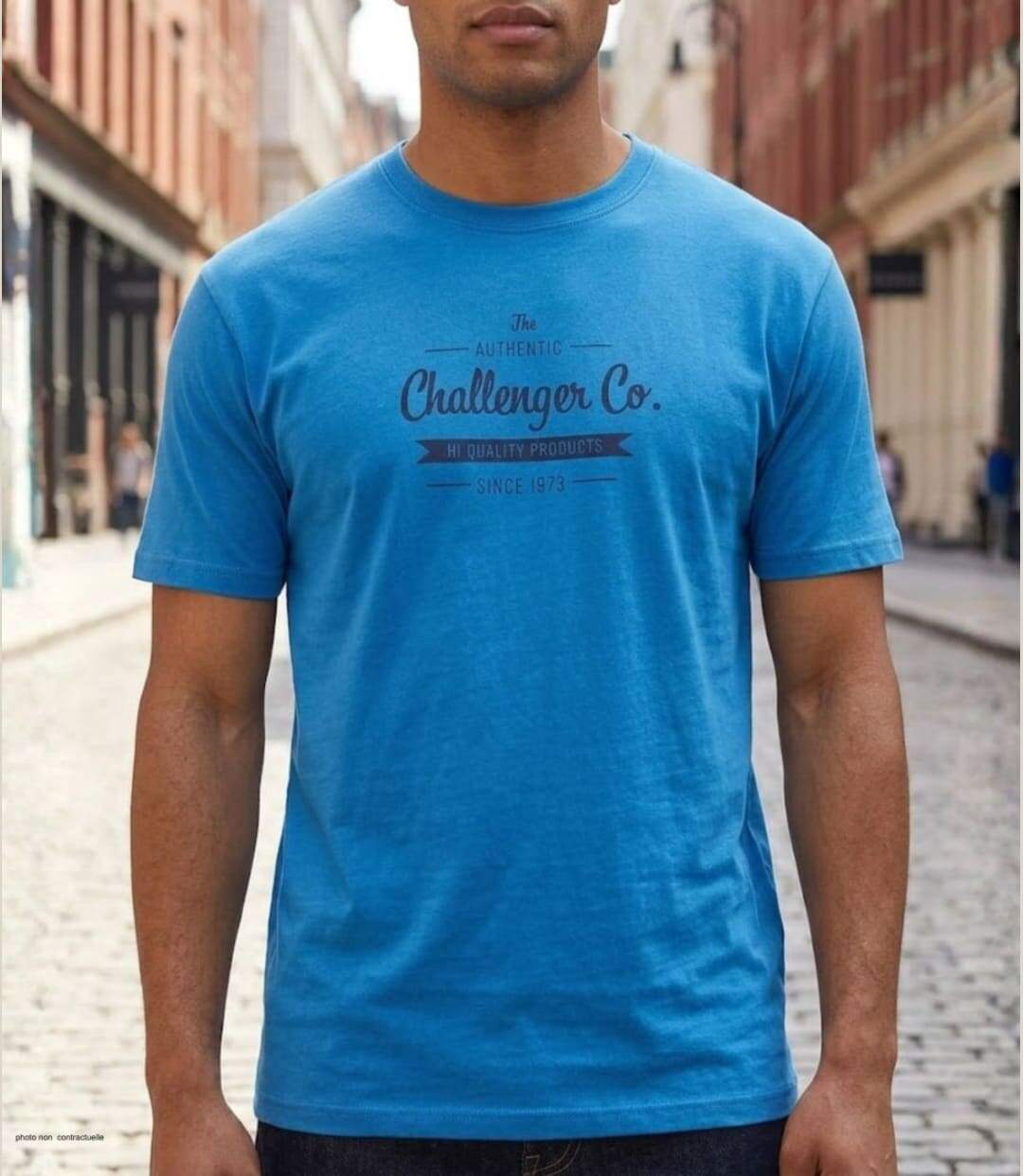 CHALLENGER SEVILLE1 — Tee-shirt imprimé à manches courtes pour homme doux et respirant-1