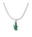 Mens Arthor Stainless Steel Necklace & Pendant One Size Silver Lacoste-3