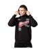 Mens Embroidered Hoodie Black Mercier-4
