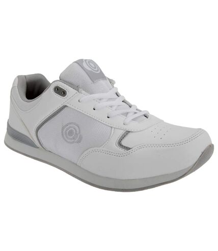 Dek Unisex Adults Jack Lace Up Trainer-Style Bowling Shoes (White) - UTDF949