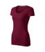 T-shirt Action Femme Bordeaux Malfini-3