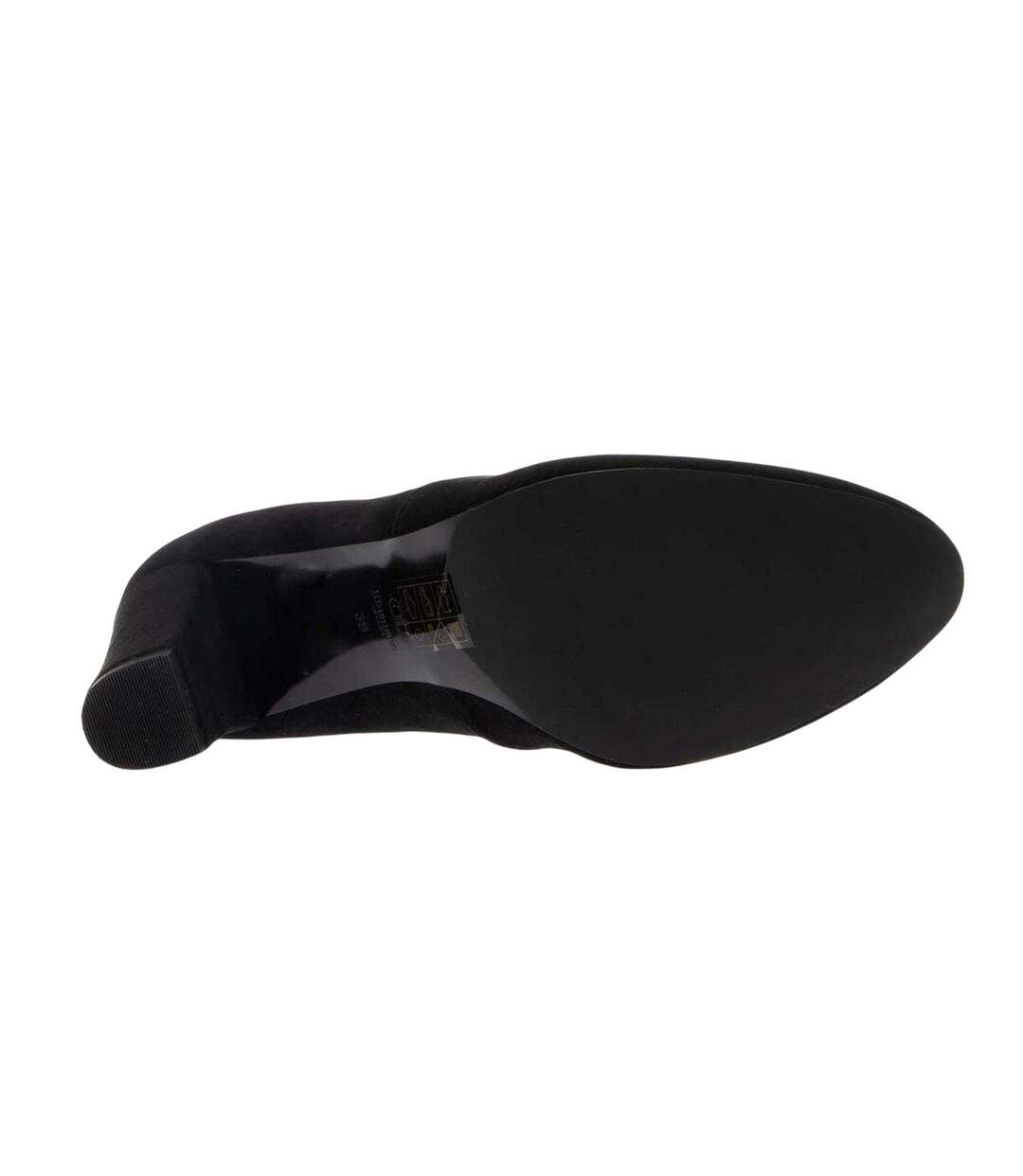 Bottines Oty Femme Noir Dune London-4