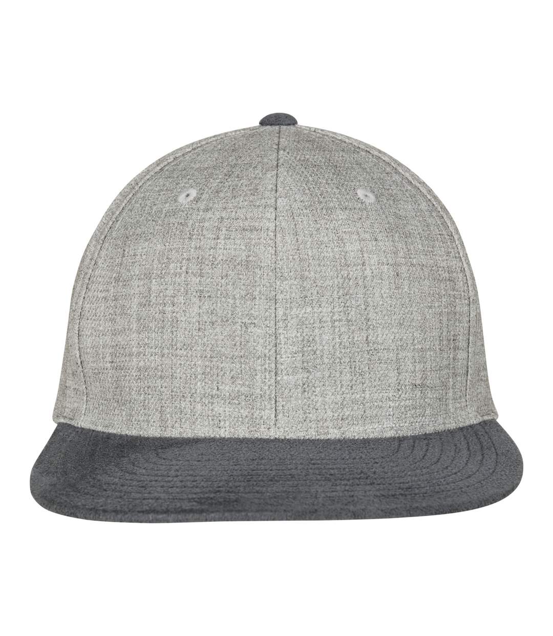 Casquette ajustable flexfit adulte gris / gris foncé Yupoong-3