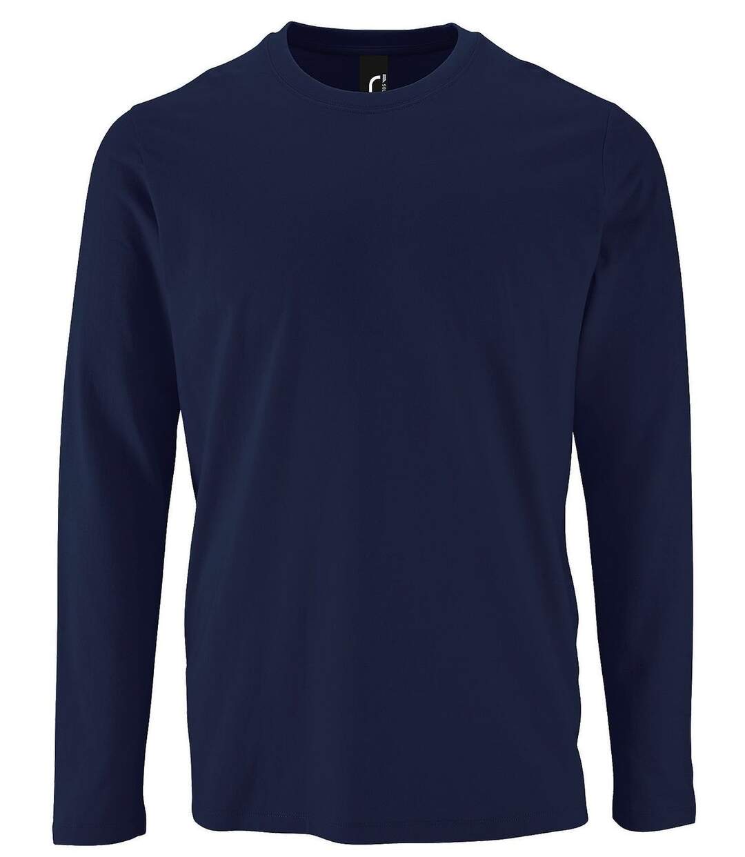 T-shirt manches longues pour homme - 02074 - bleu marine