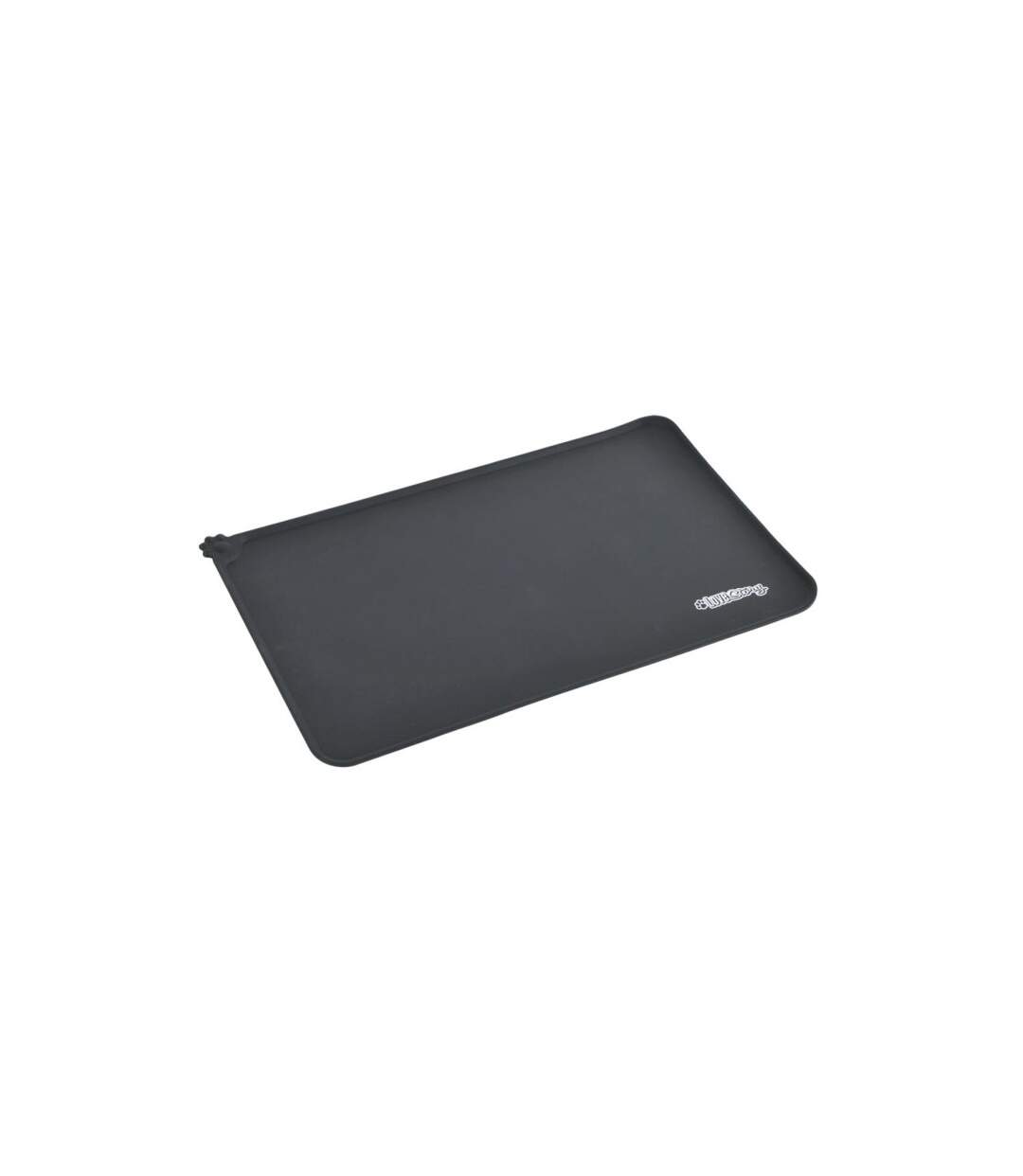Tapis Repas pour Chien & Chat Souple 54cm Noir-1