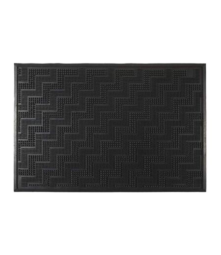 Paillasson Grattoir Antidérapant 40x60cm Noir