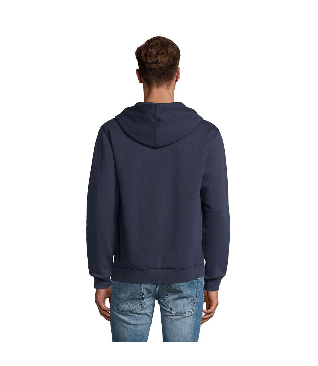Veste À Capuche Spike Homme Bleu Marine Français SOLS-2