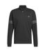 Haut De Survêtement Motif/style 3 Rayures Homme Blanc Noir Adidas-1
