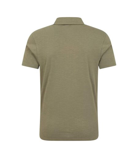 Mountain Warehouse Mens Hasst II Natural Polo Shirt (Green)