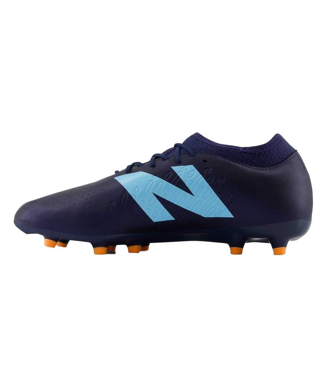 Mens Tekela V4+ Magique Logo Firm Ground Football Boots Navy Sky Blue New Balance-2