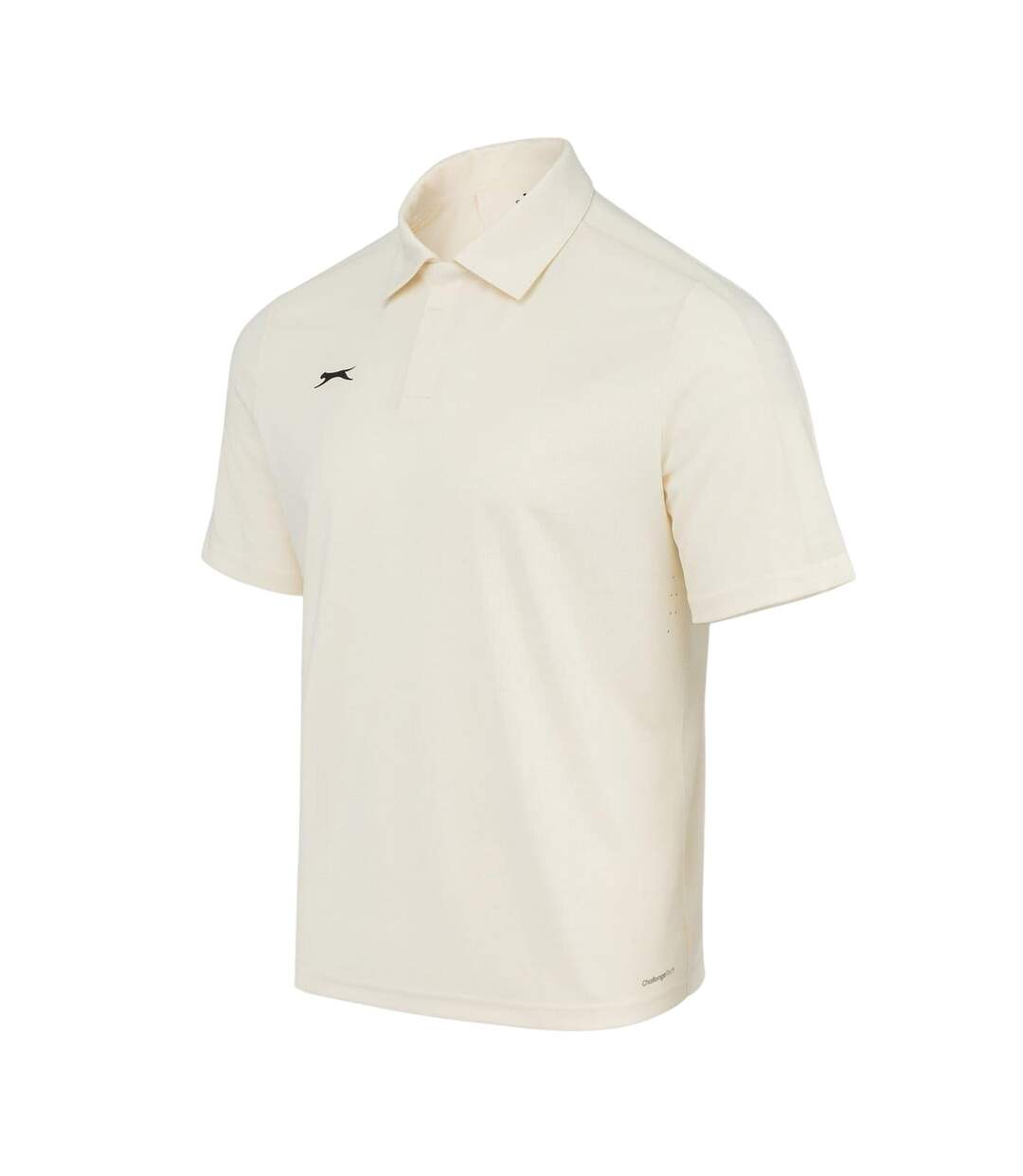 Mens Slaz Aero Logo Cricket Shirt Cream Slazenger-3