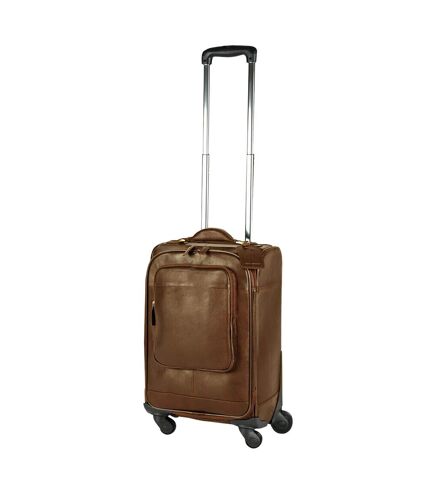 Eastern Counties Leather Trolley Case (Tan) (One size) - UTEL286