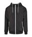 Veste windrunner homme noir / blanc Build Your Brand-1